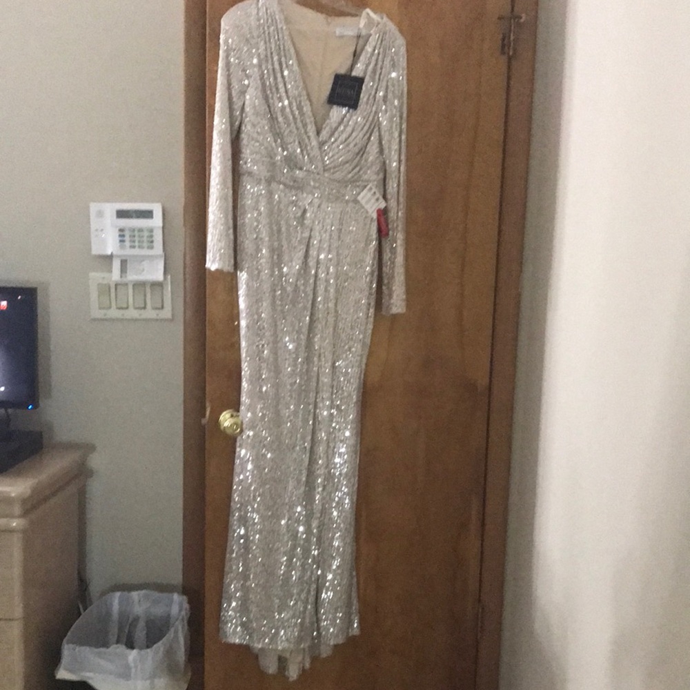 Ieena sequin gown size 10